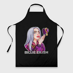 Фартук кулинарный BILLIE EILISH, цвет: 3D-принт