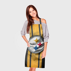 Фартук кулинарный Pittsburgh Steelers, цвет: 3D-принт — фото 2