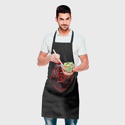 Фартук кулинарный Крутой кабан, цвет: 3D-принт — фото 2