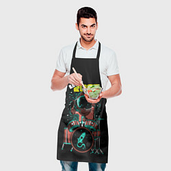 Фартук кулинарный Lets Rock, цвет: 3D-принт — фото 2