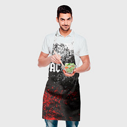 Фартук кулинарный AC DC, цвет: 3D-принт — фото 2