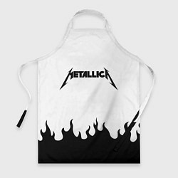 Фартук кулинарный METALLICA, цвет: 3D-принт