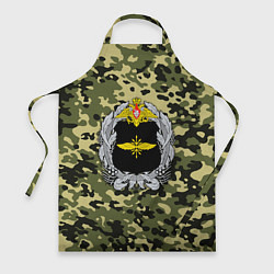 Фартук кулинарный Войска связи, цвет: 3D-принт