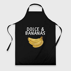 Фартук кулинарный Dolce and Bananas, цвет: 3D-принт