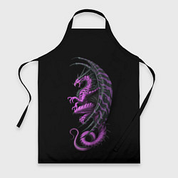 Фартук кулинарный Purple Dragon, цвет: 3D-принт