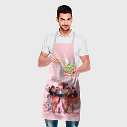 Фартук кулинарный PINK SAILOR MOON, цвет: 3D-принт — фото 2