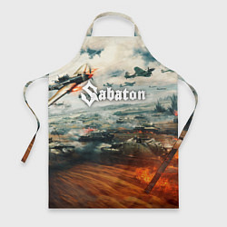 Фартук кулинарный Sabaton, цвет: 3D-принт