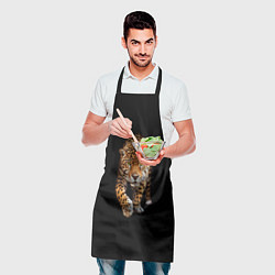 Фартук кулинарный Ягуар, цвет: 3D-принт — фото 2