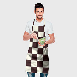 Фартук кулинарный Шахматка, цвет: 3D-принт — фото 2