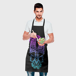 Фартук кулинарный Кости, цвет: 3D-принт — фото 2
