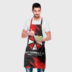 Фартук кулинарный Umbrella Corporation, цвет: 3D-принт — фото 2