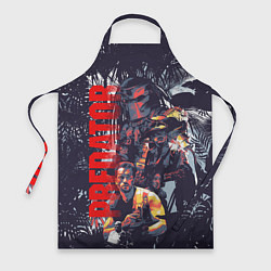 Фартук кулинарный Predator - jungle texture, цвет: 3D-принт