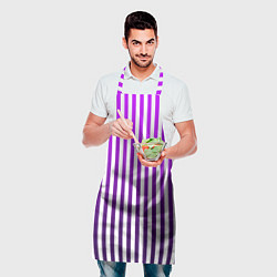 Фартук кулинарный Пикси полосы, цвет: 3D-принт — фото 2