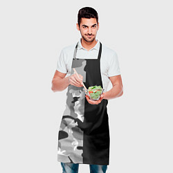 Фартук кулинарный Россия камуфляж, цвет: 3D-принт — фото 2