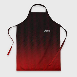 Фартук кулинарный Jeep спина Z, цвет: 3D-принт