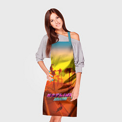 Фартук кулинарный HOTLINE MIAMI, цвет: 3D-принт — фото 2