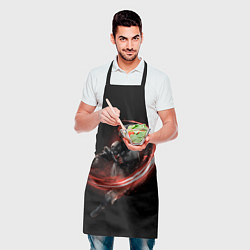 Фартук кулинарный BLACK MANTA, цвет: 3D-принт — фото 2