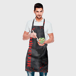 Фартук кулинарный Helltaker Logo Z, цвет: 3D-принт — фото 2