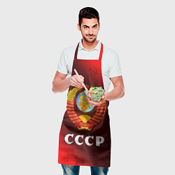 Фартук кулинарный СССР USSR, цвет: 3D-принт — фото 2