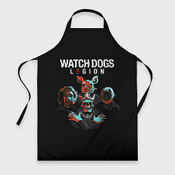 Фартук кулинарный Watch Dogs Legion, цвет: 3D-принт