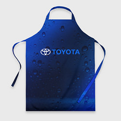 Фартук кулинарный TOYOTA ТОЙОТА, цвет: 3D-принт