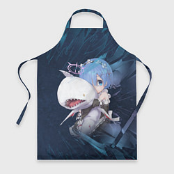 Фартук кулинарный Re: Zero Жизнь с нуля, цвет: 3D-принт