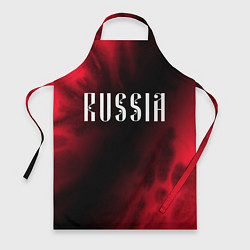 Фартук кулинарный RUSSIA РОССИЯ, цвет: 3D-принт