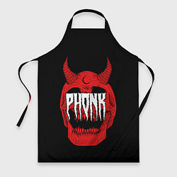 Фартук кулинарный Phonk, цвет: 3D-принт