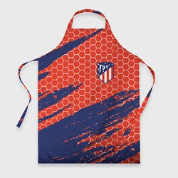 Фартук кулинарный Atletico Madrid, цвет: 3D-принт