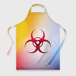 Фартук кулинарный Biohazard, цвет: 3D-принт