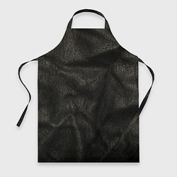Фартук кулинарный Черная кожа, цвет: 3D-принт