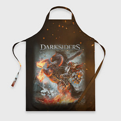 Фартук кулинарный Darksiders Z, цвет: 3D-принт