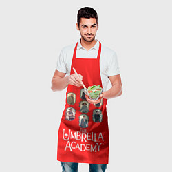 Фартук кулинарный Академия амбрелла, цвет: 3D-принт — фото 2