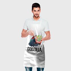 Фартук кулинарный Годзилла, цвет: 3D-принт — фото 2