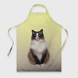Фартук кулинарный Персидская пушистая кошка, цвет: 3D-принт