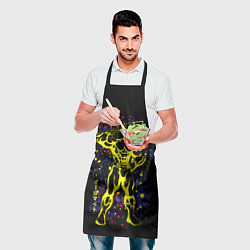 Фартук кулинарный Всемогущий, Моя геройская акад, цвет: 3D-принт — фото 2