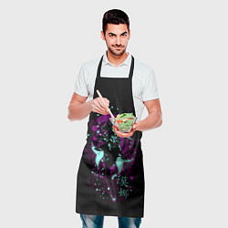 Фартук кулинарный GENSHIN IMPACT, МОНА, цвет: 3D-принт — фото 2