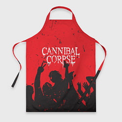 Фартук кулинарный Cannibal Corpse Труп Каннибала Z, цвет: 3D-принт