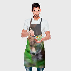 Фартук кулинарный Лисичка, цвет: 3D-принт — фото 2