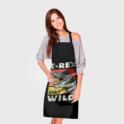 Фартук кулинарный T-rex Wild, цвет: 3D-принт — фото 2