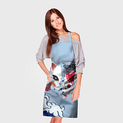 Фартук кулинарный Маски из Клинок, рассекающий демонов, цвет: 3D-принт — фото 2