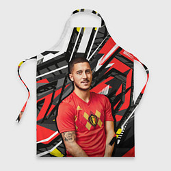 Фартук кулинарный Эден Азар, цвет: 3D-принт