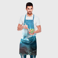 Фартук кулинарный Под водой, цвет: 3D-принт — фото 2