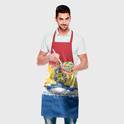 Фартук кулинарный Нидерланды Голландия Флаг, цвет: 3D-принт — фото 2