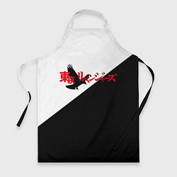 Фартук кулинарный Tokyo Revengers Токийские Мстители Logo Z, цвет: 3D-принт