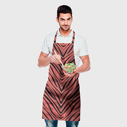Фартук кулинарный Полосатый тигровый узор, цвет: 3D-принт — фото 2