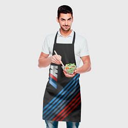 Фартук кулинарный BMW STRIPE, цвет: 3D-принт — фото 2