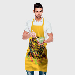 Фартук кулинарный Радостный Боб, цвет: 3D-принт — фото 2