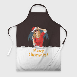 Фартук кулинарный Снегурка Merry Christmas, цвет: 3D-принт