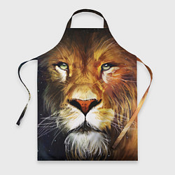 Фартук кулинарный Лев царь зверей, цвет: 3D-принт